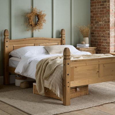 Birlea Mexican Corona High End King Bed Pine from B&Q