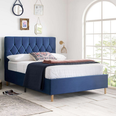 Birlea Loxley Double Bed Frame In Blue from B&Q