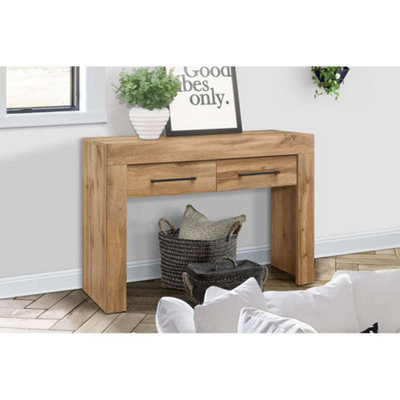 B&Q -  Compton Console Table Oak