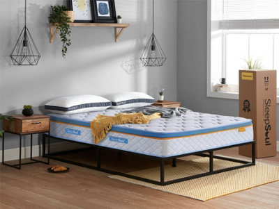 Sleepsoul Heaven 2000 MattressMedium TensionCool Gel FoamDouble from B&Q