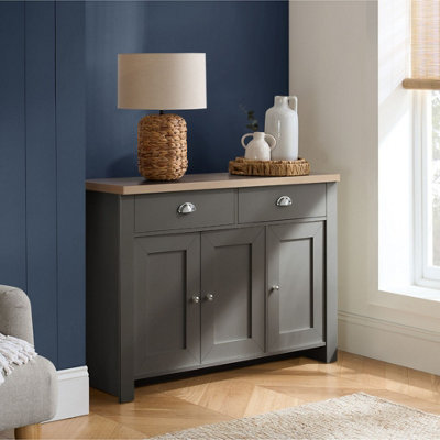 Birlea Highgate 3 Door 2 Drawer Sideboard from B&Q