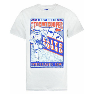 Vanilla Underground Star Wars Mens White Stormtrooper Short Sleeved T-Shirt (Xxx-Large) from B&Q