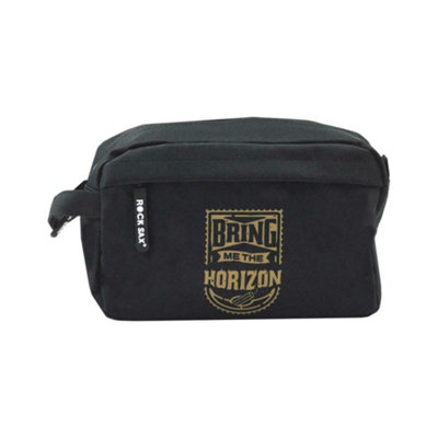 Vanilla Underground Rock Sax Unisex Black Bring Me The Horizon Wash And Toiletry Bag (One Size) from B&Q