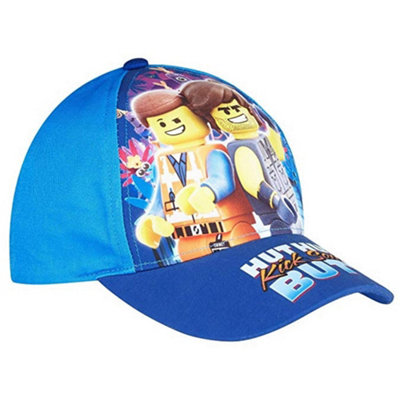 Vanilla Underground Lego Unisex Blue Adjustable Curved Peak Cap (S-M) from B&Q