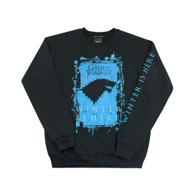 Vanilla Underground Game Of Thrones Mens Black Logo Sweatshirt (Small) from B&Q