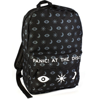 Vanilla Underground Rock Sax Womens Black Panic At The Disco Backpack (One Size) from B&Q