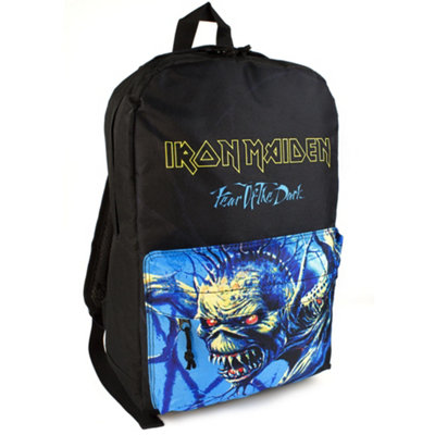 Vanilla Underground Rock Sax Womens Black Iron Maiden Backpack (One Size) from B&Q