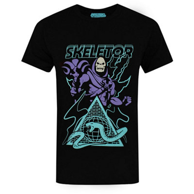 Vanilla Underground Masters Of The Universe Mens Black Skeletor Short Sleeved T-Shirt (Medium) from B&Q
