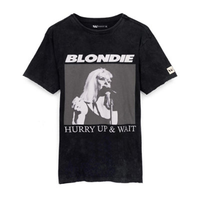 Vanilla Underground Blondie Mens Grey Character Short Sleeved T-Shirt (Large) from B&Q