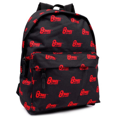 Vanilla Underground David Bowie Unisex Black Logo Backpack (One Size) from B&Q
