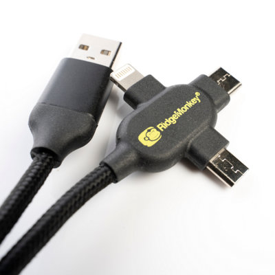 Ridgemonkey Vault Usb-A To Multi Out Cable 2M from B&Q
