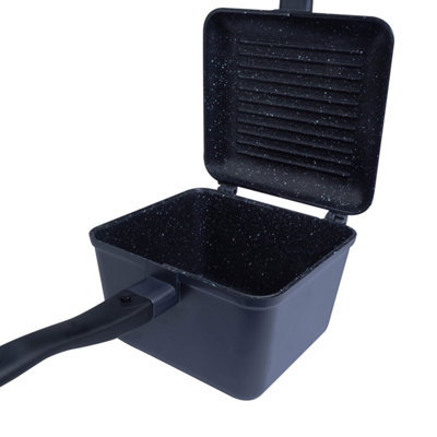 Ridgemonkey Grey Ridge Monkey Connect Deep Pan & Griddle Granite Edition 1215G