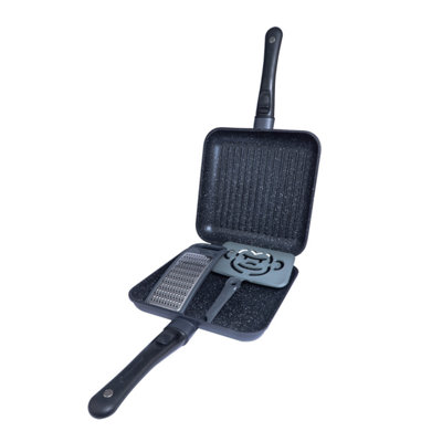 Ridgemonkey Ridge Monkey Connect Pan & Griddle Xxl Granite Edition Grey