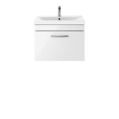 Nuie 600 Wh Single Drawer Vanity & Basin 2 from B&Q