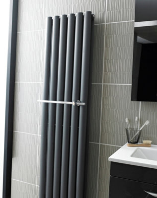 Heating Accessories Embrace Radiator Towel RailChromeBalterley from B&Q