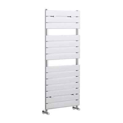 Balterley Ecton Contemporary Heated Towel Rail 14 Flat Panels1213mm X 500mmChrome from B&Q