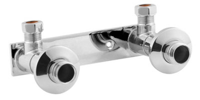 Balterley Fast Fit Bracket For Bar ValveChrome from B&Q