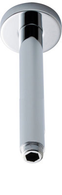 Balterley Round Ceiling Mount Shower Arm300mmChrome from B&Q