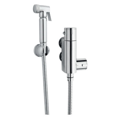 Balterley Round Thermostatic Douche Spray KitChrome from B&Q