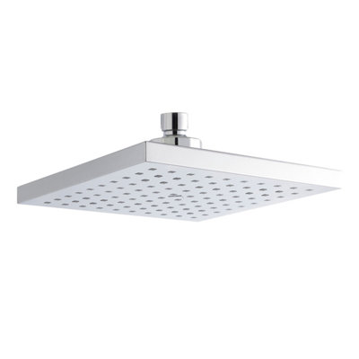 Balterley Swinscoe Square Easyclean Fixed Shower Head 200mmModern DesignHigh FlowChrome Finish from B&Q