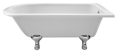 Old London Winterburn Freestanding Bath Tub With Corbel Leg SetDurable Single Ended Traditional Bathroom Style In White1700mm from B&Q