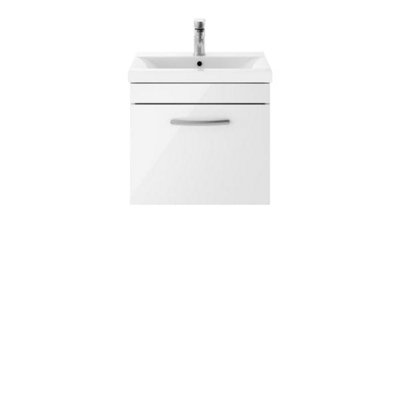 B&Q -  500 Wh Single Drawer Vanity & Basin 3
