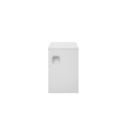 Hudson Reed Sarenna Wall Hung 1 Door Storage Cabinet & HandlesMoon White Matt305 X 440 X 448mm from B&Q