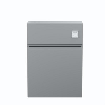 Hudson Reed Urban Satin Grey Floor Standing Wc Unit810 X 500 X 253 from B&Q