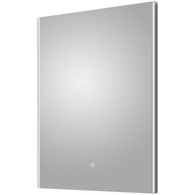 Hudson Reed 700 X 500mm Frameless Led Bathroom MirrorTouch Sensor And DemisterIp44 from B&Q