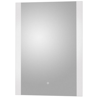Hudson Reed 700 X 500mm Led Touch Sensor Frameless Bathroom Mirror With Demister (Ip44) from B&Q