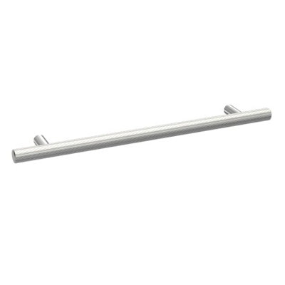 Nuie Knurled Bar Handle 192mm Bathroom Furniture Accessories from B&Q