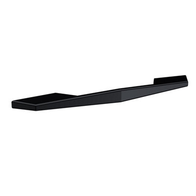 Hudson Reed D Shaped Handle Zamac BuiltContemporary Bathroom Furniture Accessories In Matt Black Finish160mm from B&Q
