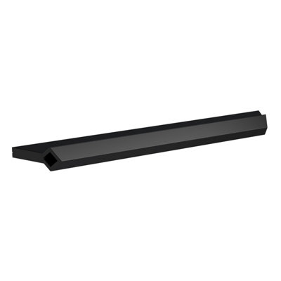 Hudson Reed Hudson Ree Profile Handle Aluminium Contemporary Bathroom FurnitureModern Bathroom Furniture Accessories In Matt Black160mm from B&Q