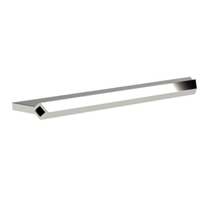 Hudson Reed Handles Profile Handle CentresAluminium Built Contemporary Bathroom Accessory In Chrome Finish160mm from B&Q
