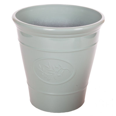 You Garden1 X Green 'olive' Planter 30Cm (12In) Perfect For Standard Trees And Patio TreesShrubs And BushesMediterranean S from B&Q