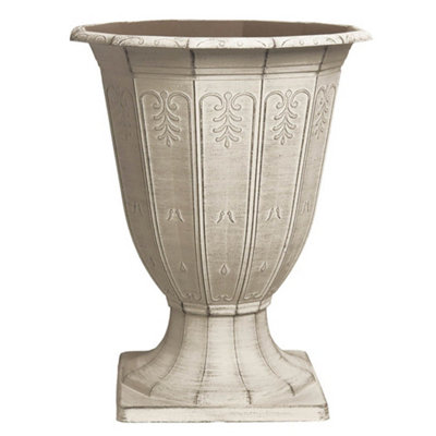 Yougarden Pair Of Calista' Urn Planters 32Cm (13In) from B&Q