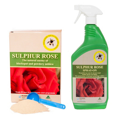 B&Q -  Yougarden Rose Care KitBlackspot Control And Growth BoosterSpray Bottle And Refill Pack