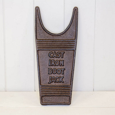 You Garden Yougarden Cast Iron Boot JackAntique RustGarden Shoe RemoverDurable Heavy Duty26.5Cm from B&Q