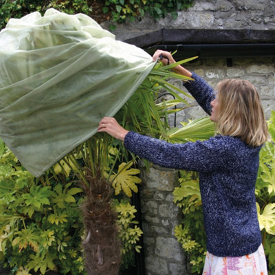 Yougarden Giant Fleece Plant CosiesSet Of 2 Frost Protection Covers For Garden Plants1.8M X 1.2M from B&Q