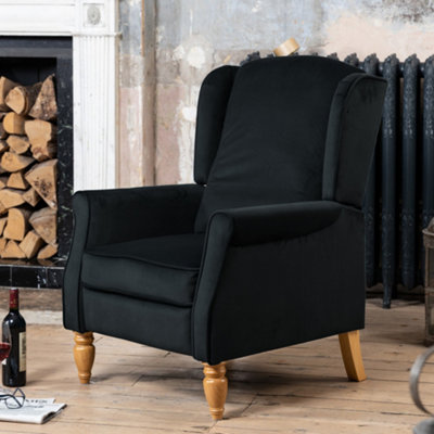Barksdale Recliner ArmchairBlack from B&Q