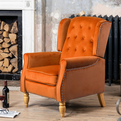 Annapoli Recliner ArmchairOrange from B&Q
