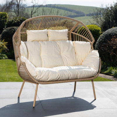 Cocona 2 Seat Standing Egg Chair from B&Q