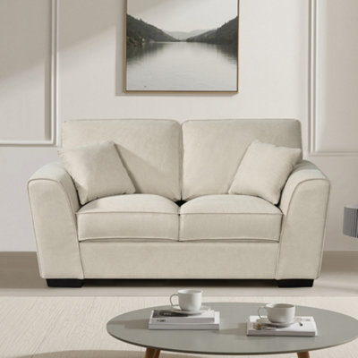 Arlington 2 Seat Fabric SofaOat from B&Q