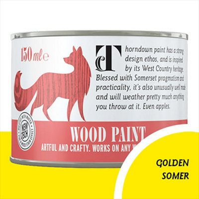 Thorndown Golden Somer Wood Paint 150 Ml from B&Q