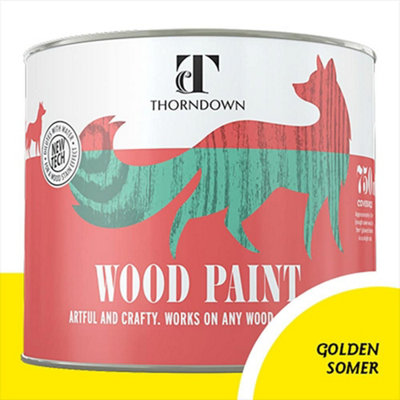 Thorndown Golden Somer Wood Paint 750 Ml from B&Q