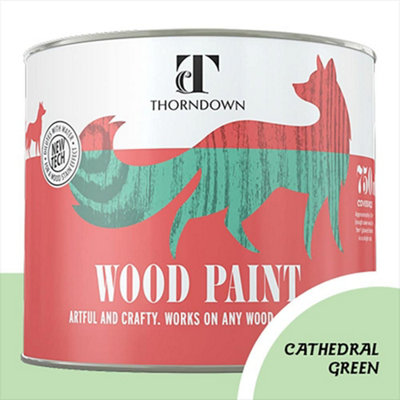 Thorndown Cathedral Green Wood Paint 750 Ml from B&Q