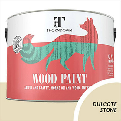 Thorndown Dulcote Stone Wood Paint 2.5 L from B&Q