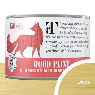 Thorndown Birch Wood Paint 150 Ml from B&Q