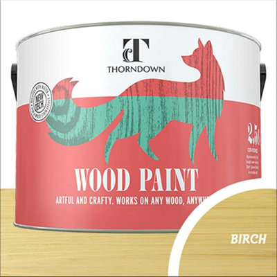 Thorndown Birch Wood Paint 2.5 L from B&Q
