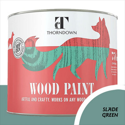 Somerset Heritage Slade Green Wood Paint 750 Ml from B&Q
